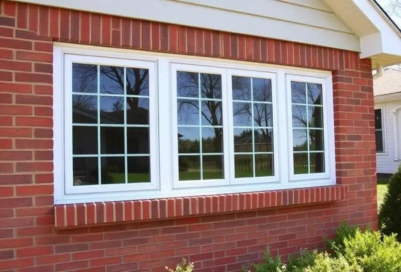 Energy efficient replacement windows installation